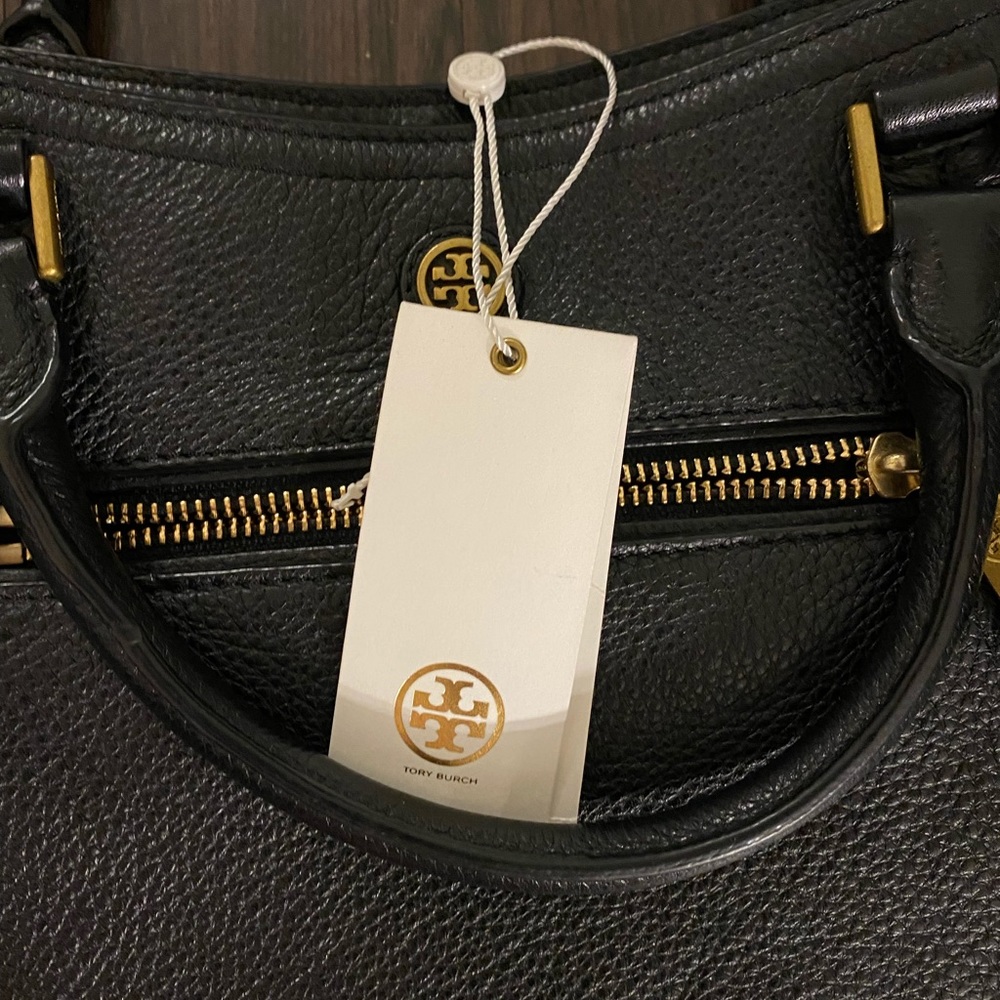 Black Tory Burch Medium Satchel